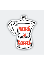 Pike Street Press More Coffee Sticker