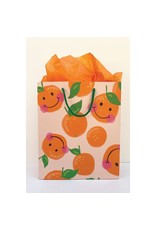 Smiley Orange Gift Bag