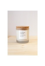 Lavender + Cedar Frosted Candle