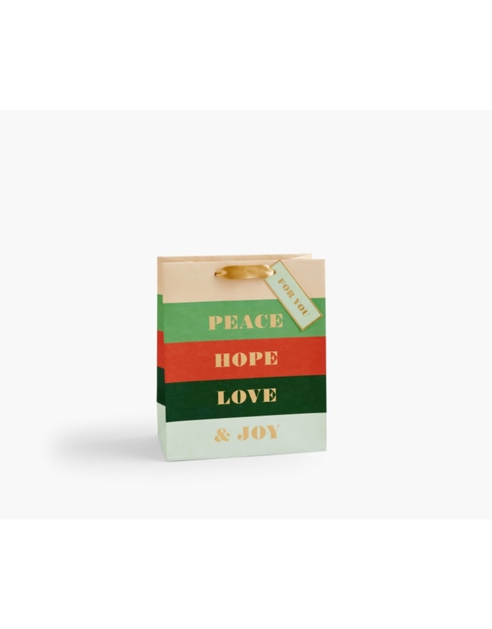 Rifle Paper Peace & Joy Gift Bag - Medium