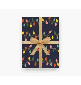 Rifle Paper Single Holiday Lights Wrapping Sheet