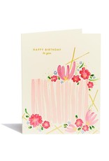 Snow & Graham Birthday Cake Card