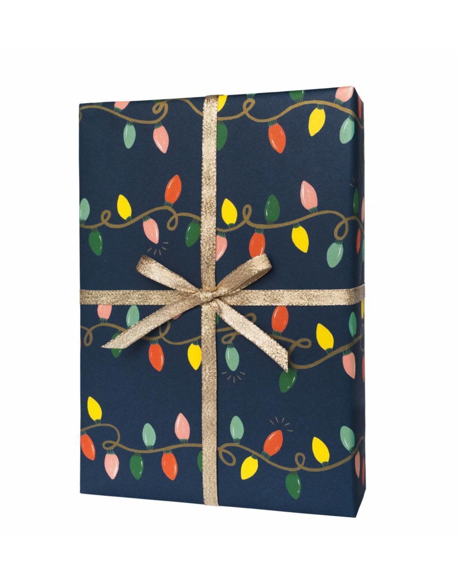 Rifle Paper Single Holiday Lights Wrapping Sheet