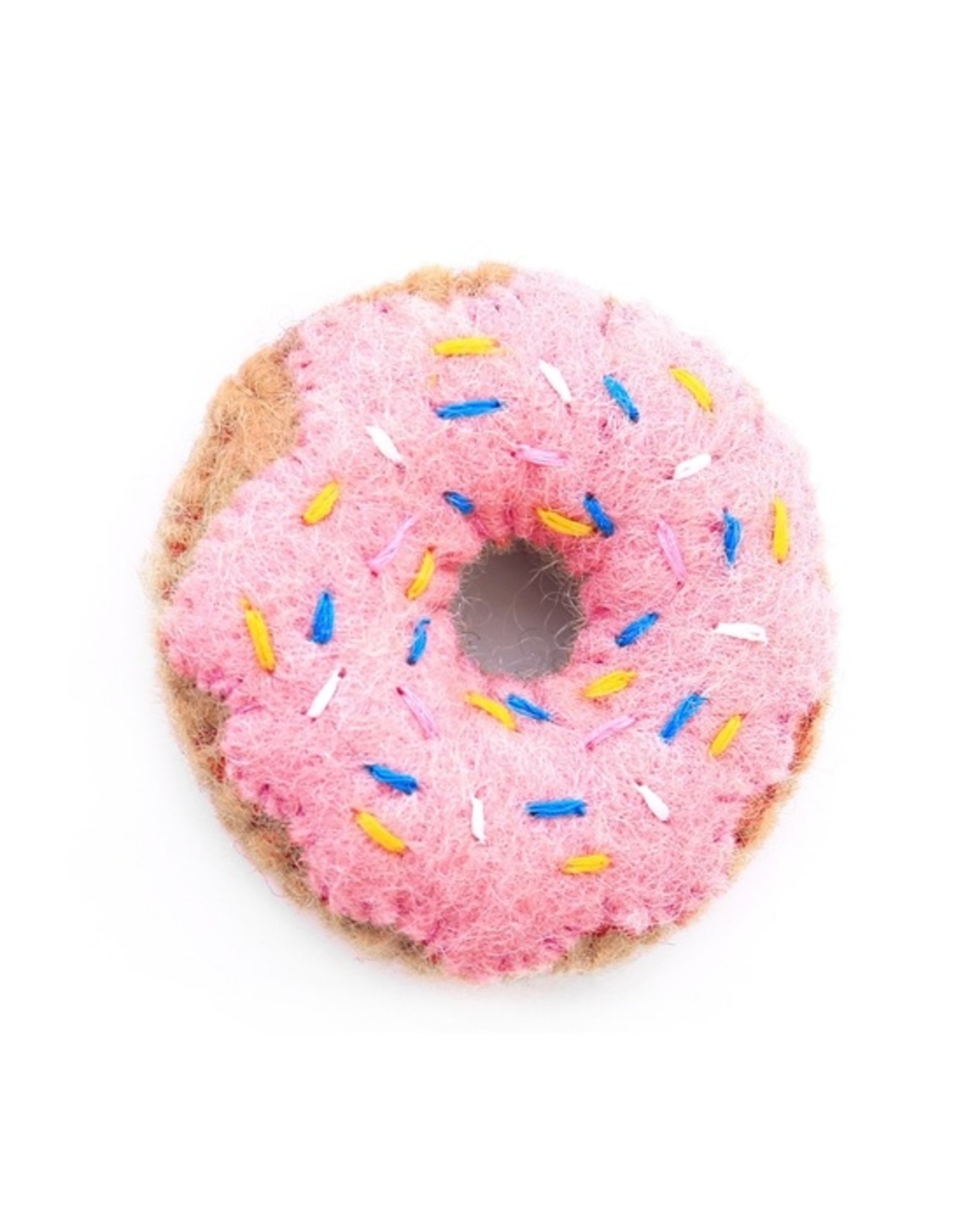 Strawberry Donut Cat Toy
