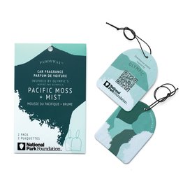 Olympic Car Fragrance - Pacific Moss & Mist