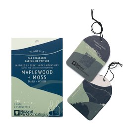 Great Smokey Mountains Car Fragrance - Maplewood & Moss