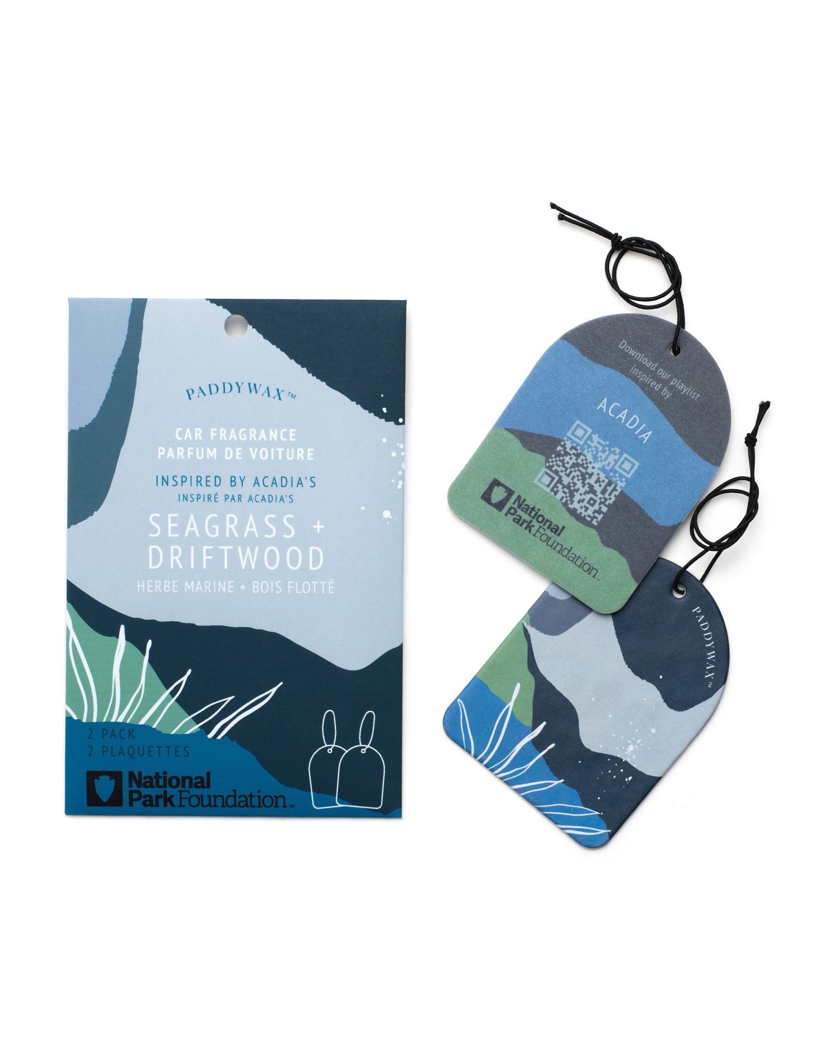 Acadia Car Fragrance - Seagrass & Driftwood