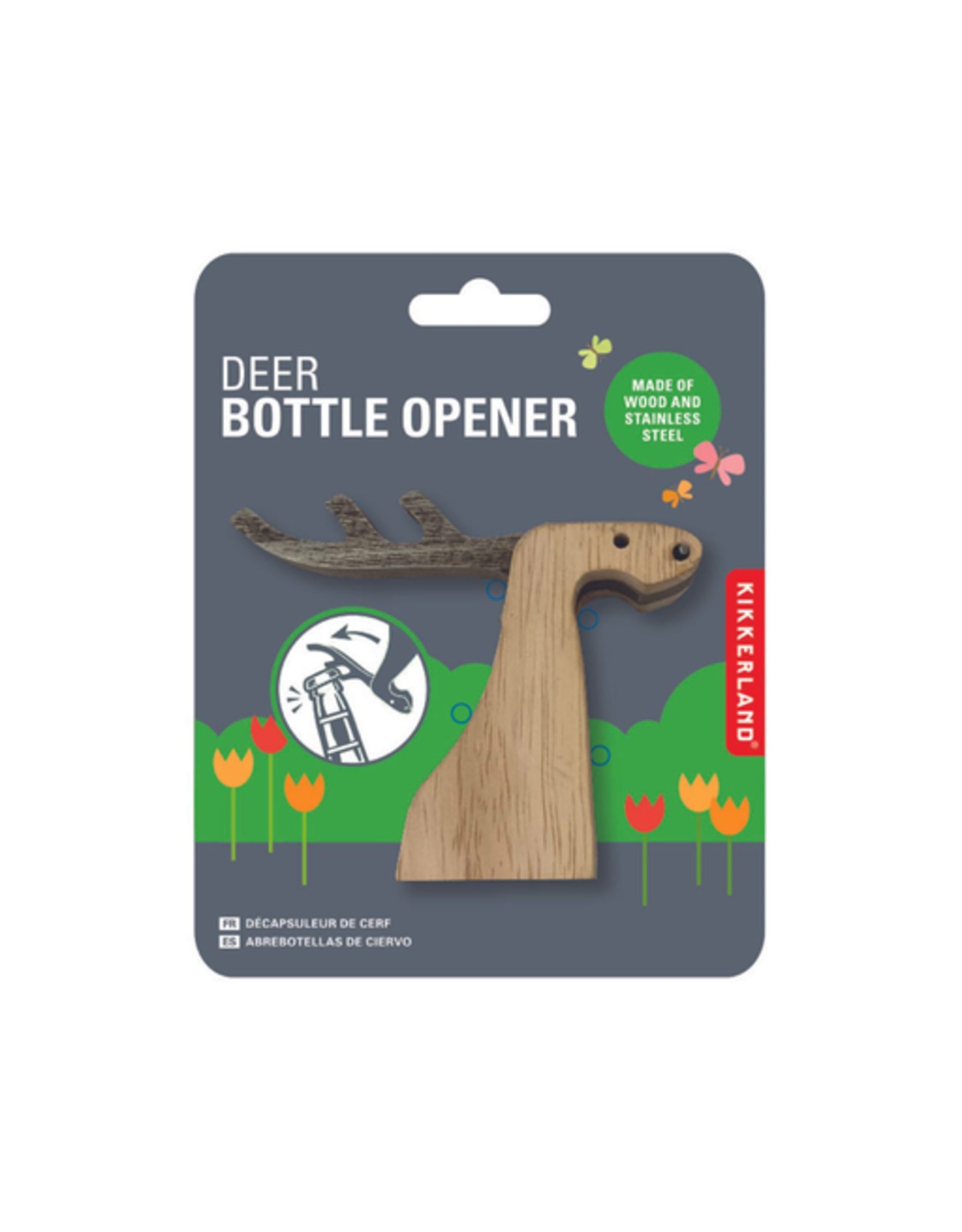 Kikkerland Deer Bottle Opener