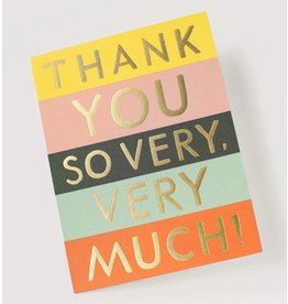 Rifle Paper Color Block Thank You - Box Set