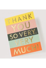 Rifle Paper Color Block Thank You - Box Set