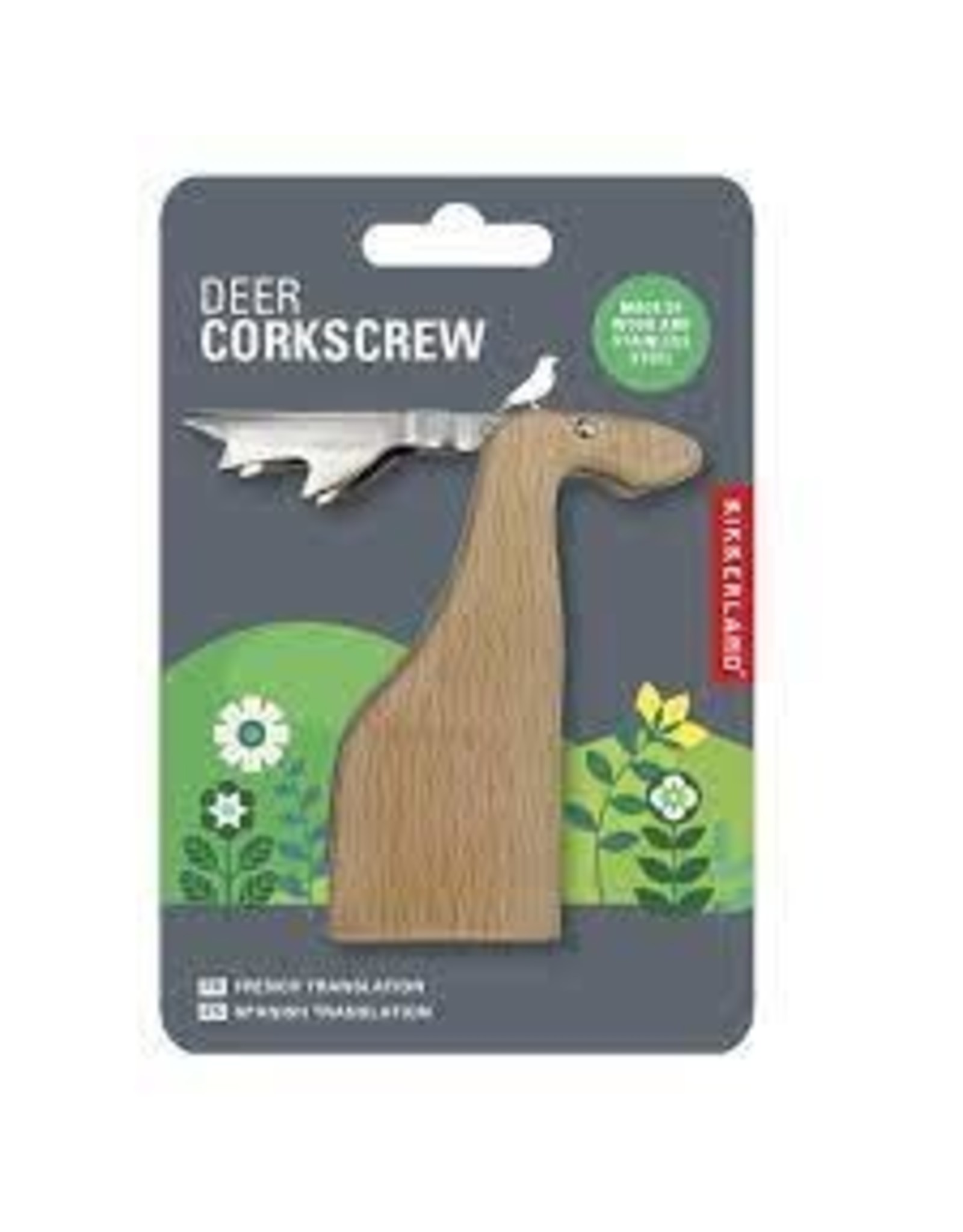 Kikkerland Deer Corkscrew