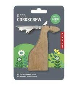 Kikkerland Deer Corkscrew