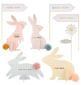 Gingham Bunnies Egg Hunt