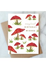 Abigail Jayne Design Magical Mushrooms Birthday Card