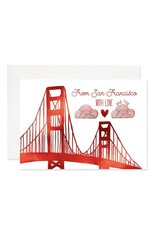 Good Juju Ink San Francisco Love Card