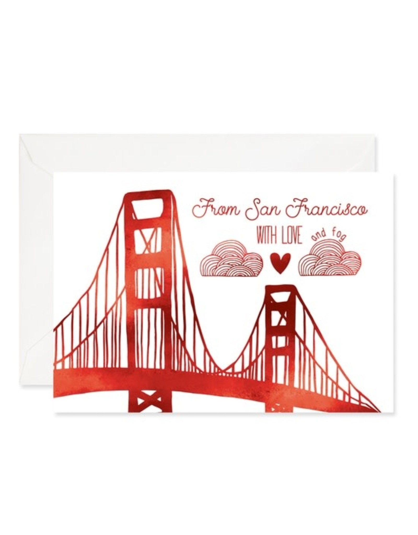 Good Juju Ink San Francisco Love Card