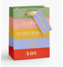 Rifle Paper Birthday Wishes Gift Bag - Small