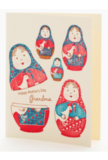 Ilee Papergoods Nesting Dolls Happy Mother's Day Grandma Card