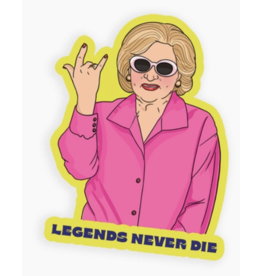 Betty "Legends Never Die" Sticker