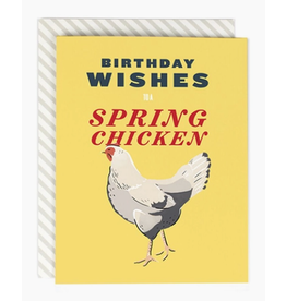 Amy Heitman Spring Chicken Birthday Card