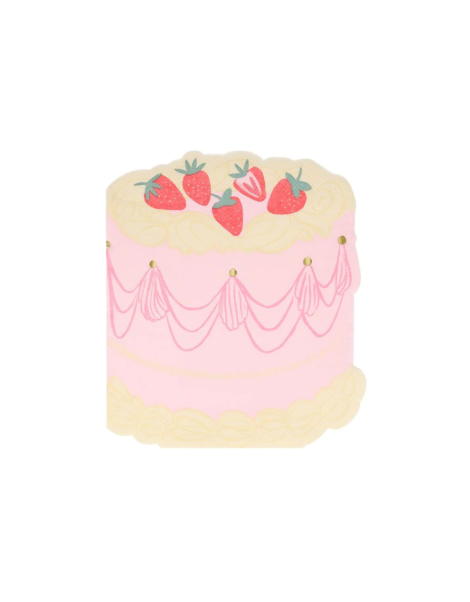 Pink Cake Napkins