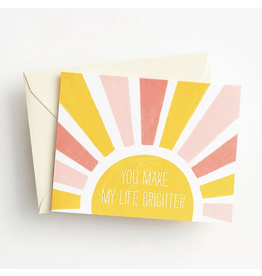Paper Source Make Life Brighter Card