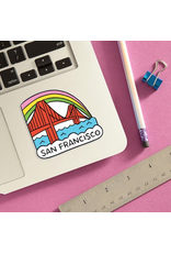 The Found San Francisco Golden Gate Bridge Sticker