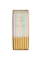 Laduree Paris Gold Leaf Tapered Candles