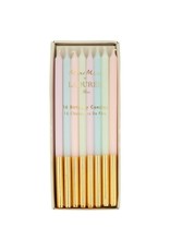 Laduree Paris Gold Leaf Tapered Candles