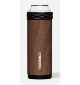 Corkcicle Can Cooler - Walnut Wood