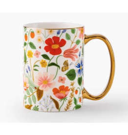 Rifle Paper Strawberry Fields Porcelain Mug