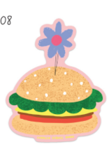 Carolyn Suzuki Burger Love Sticker