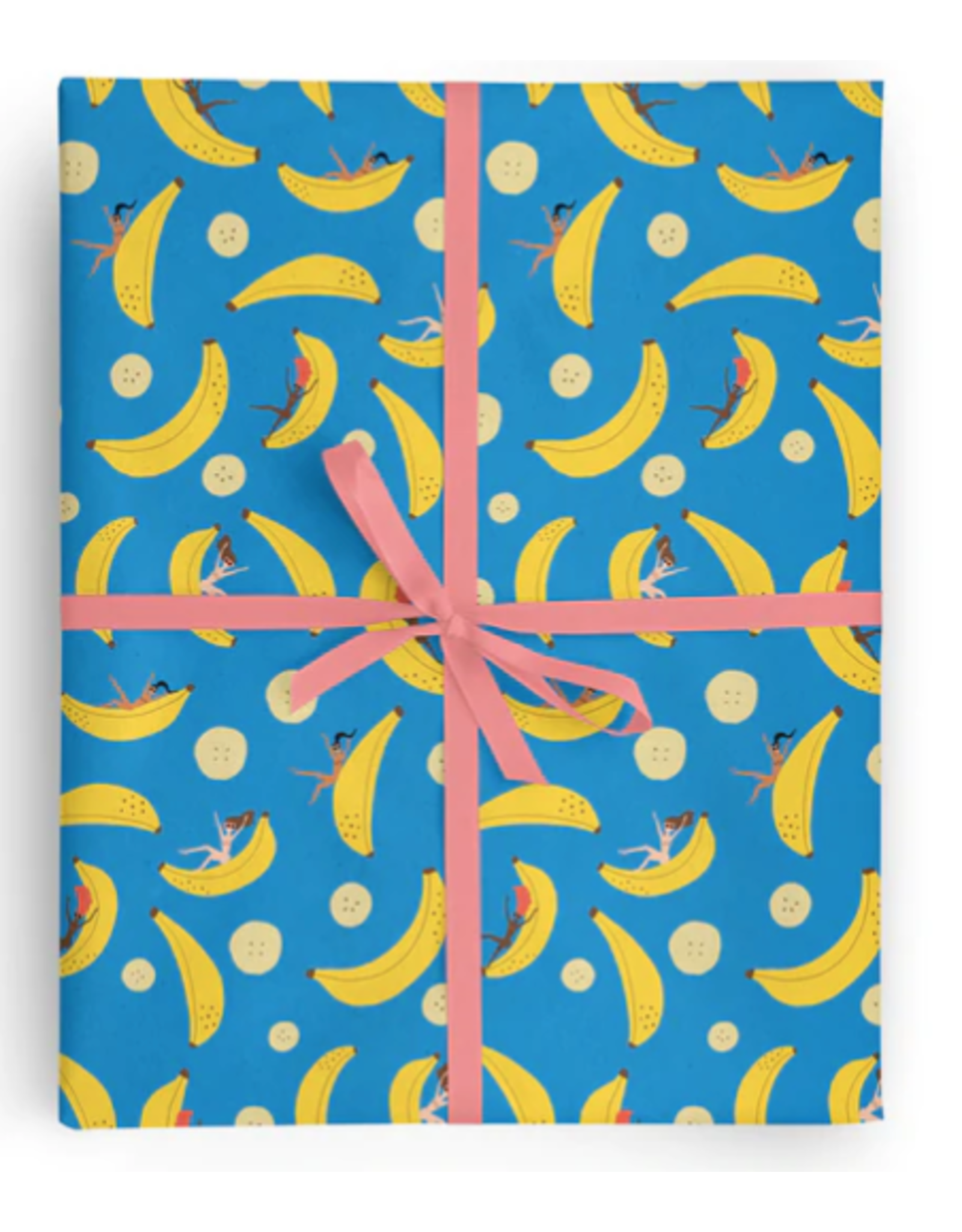 Carolyn Suzuki Banana Party Wrap Single Sheet