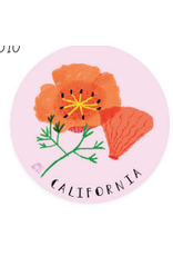 Carolyn Suzuki Cali Poppy Sticker