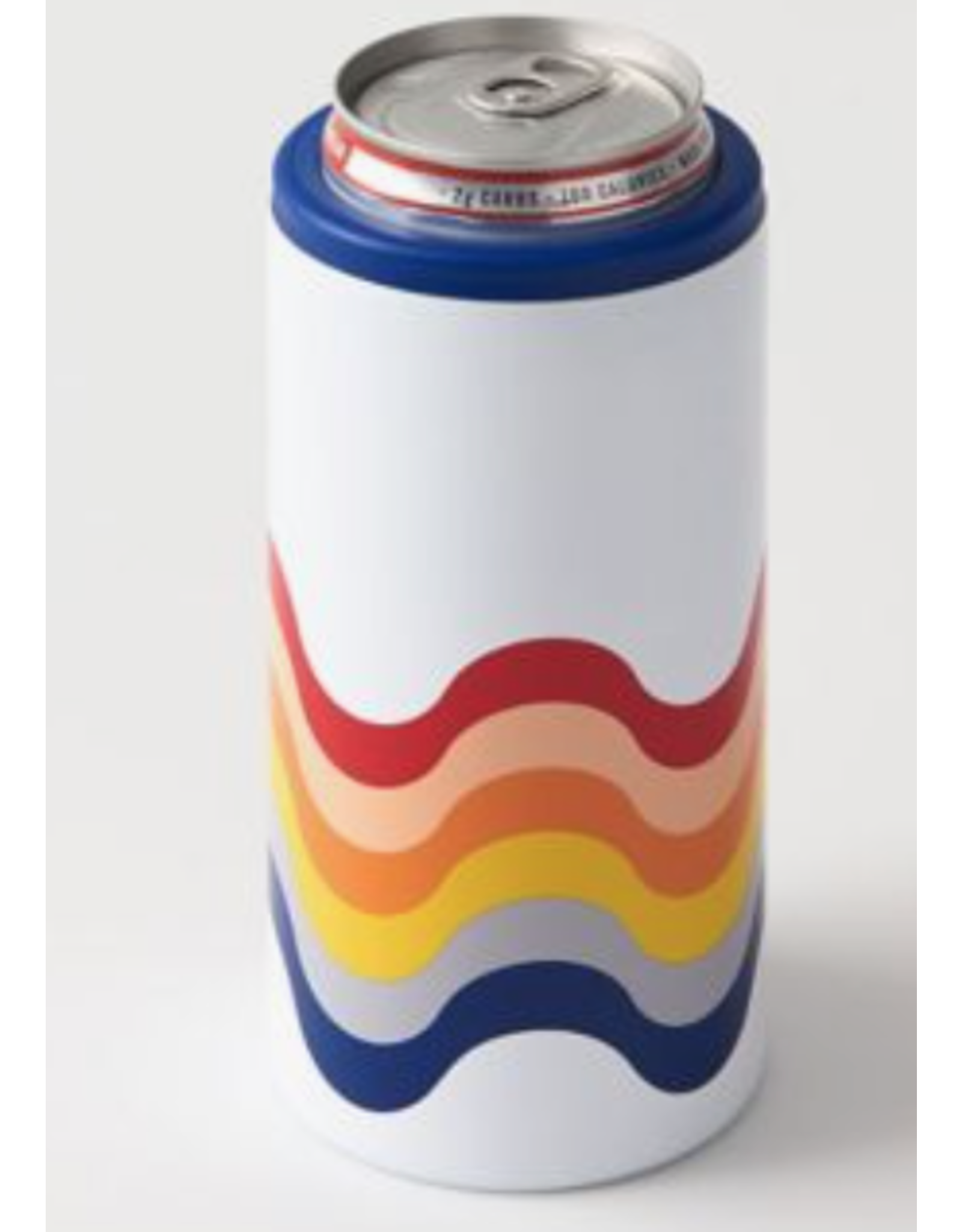Paper Source Rainbow Stainless Steel Can Cooler