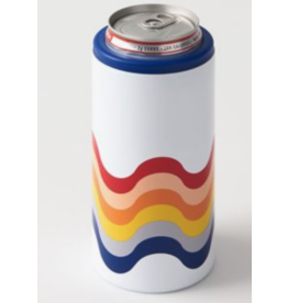 Paper Source Rainbow Stainless Steel Can Cooler