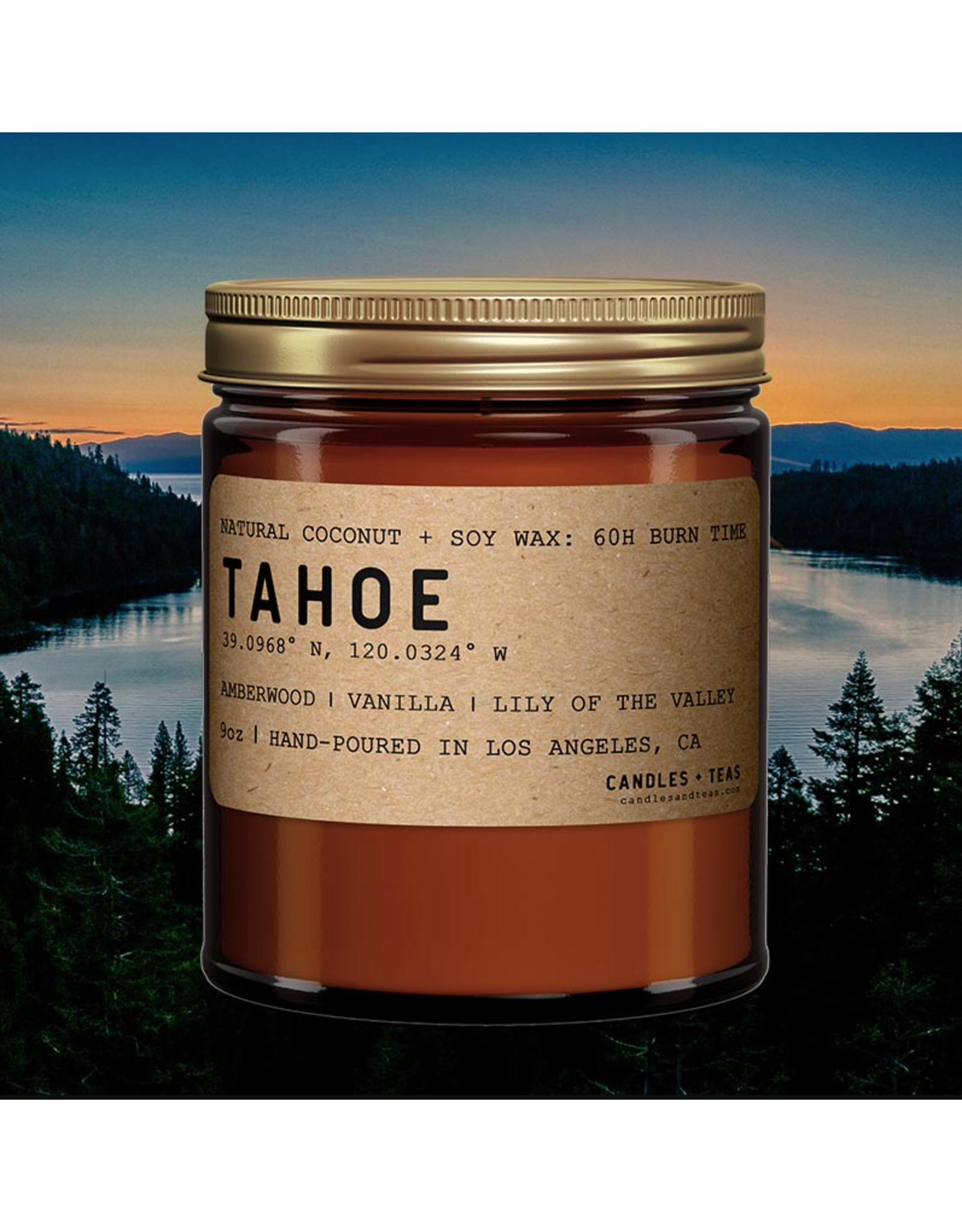 Candlefy Lake Tahoe Scented Candle
