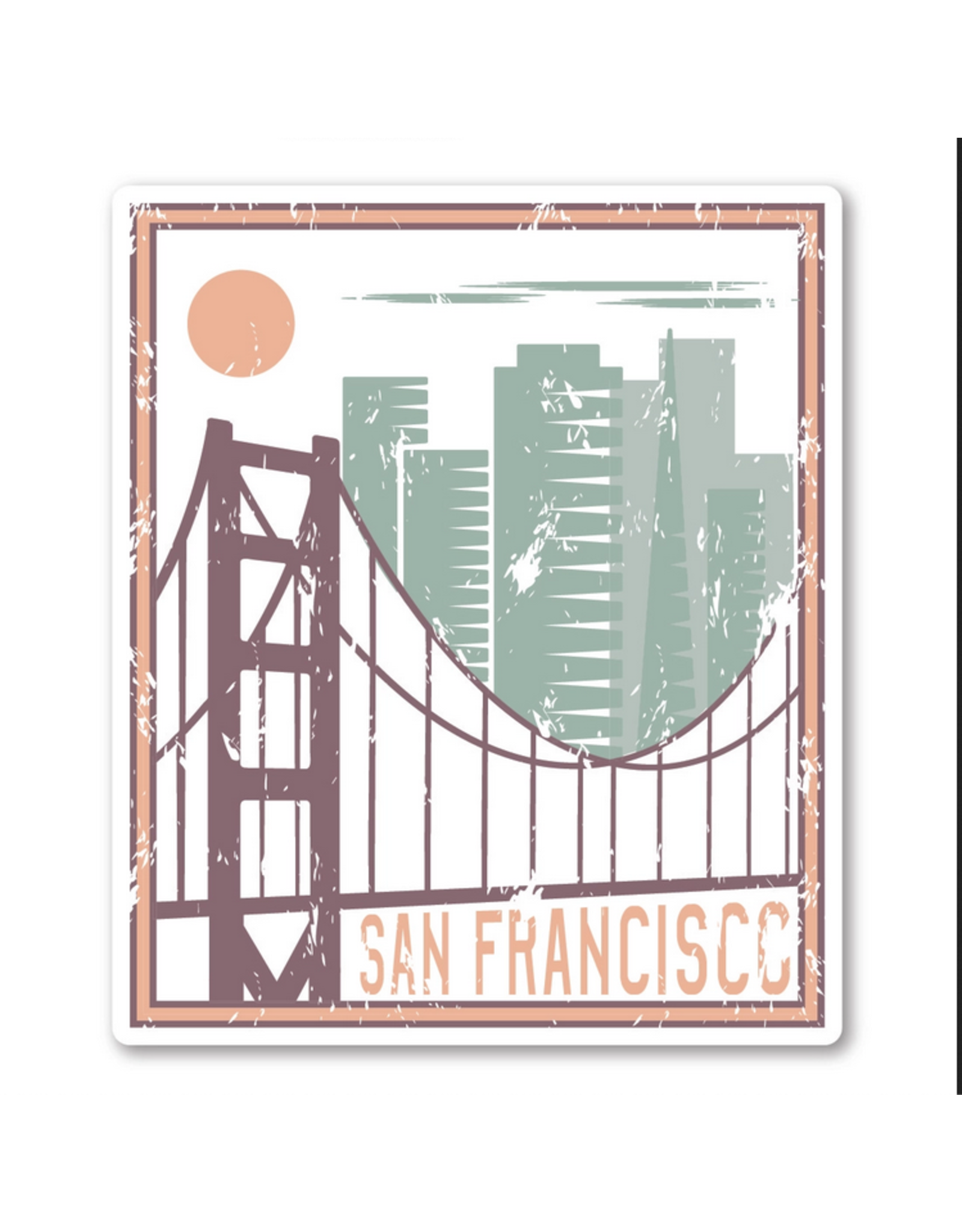 Morris Magnets San Francisco Bridge - Keytag