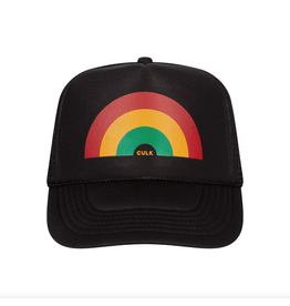 Culk Rainbow Trucker Hat - Black
