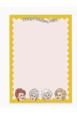 Stay Golden Girl Notepad