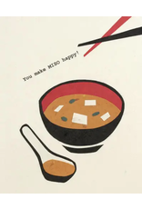 Good Paper You Make Miso Happy Card