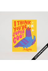 Egg Press Super Coo Pigeon Card