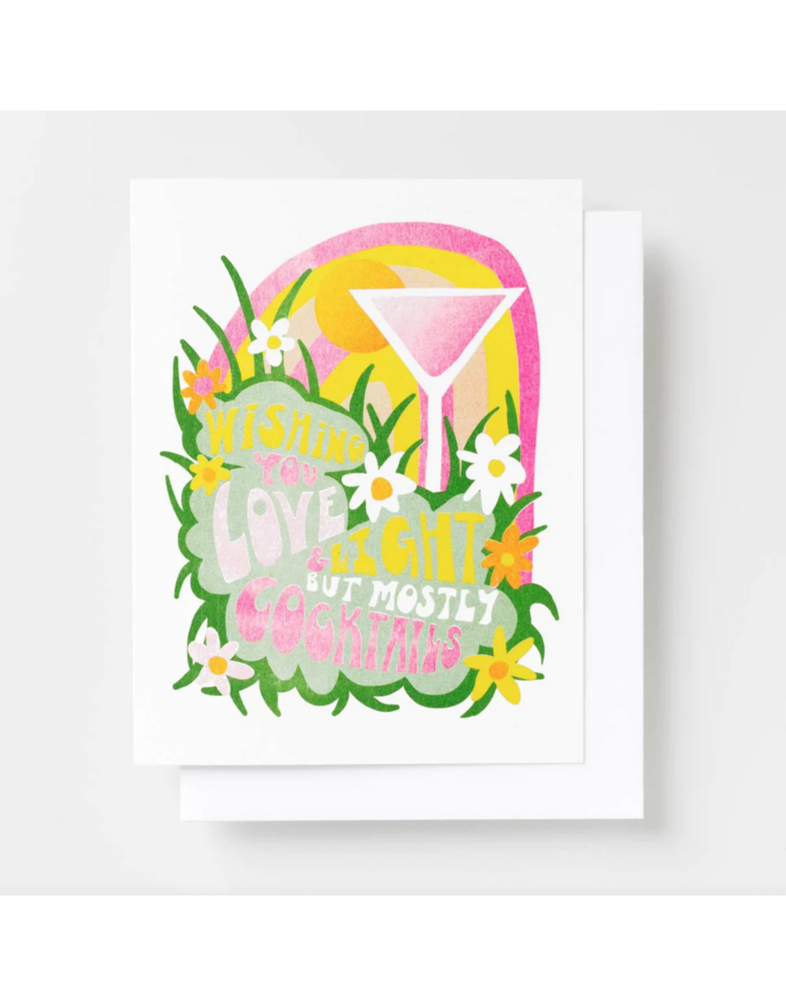 Love, Light & Cocktails Card
