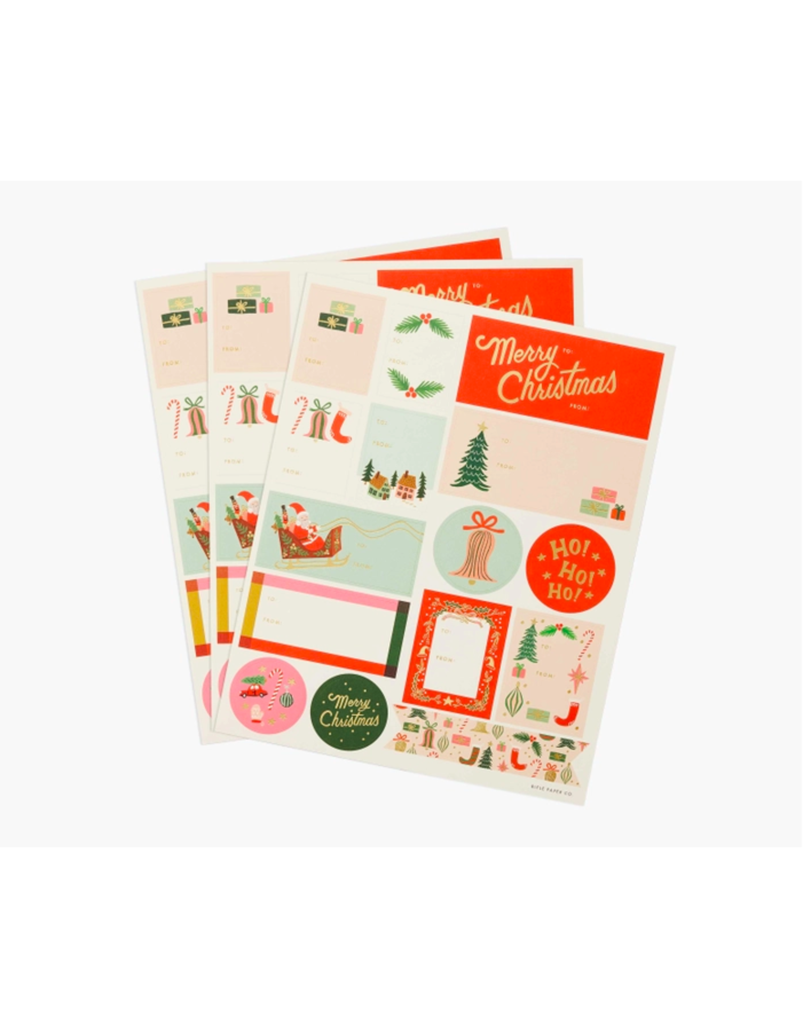 Rifle Paper Deck the Halls Stickers & Labels - 3 Pack