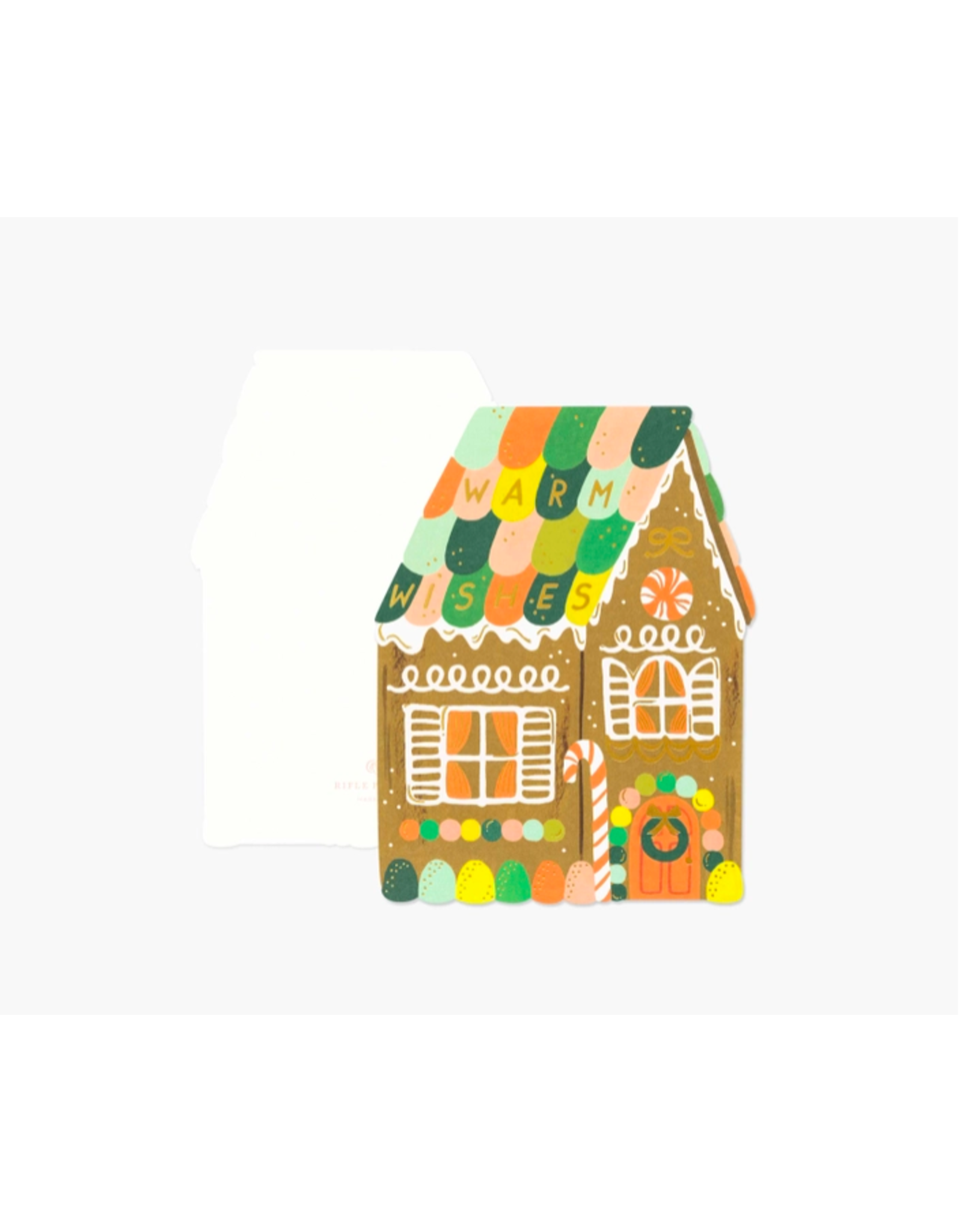 Rifle Paper Gingerbread House Card