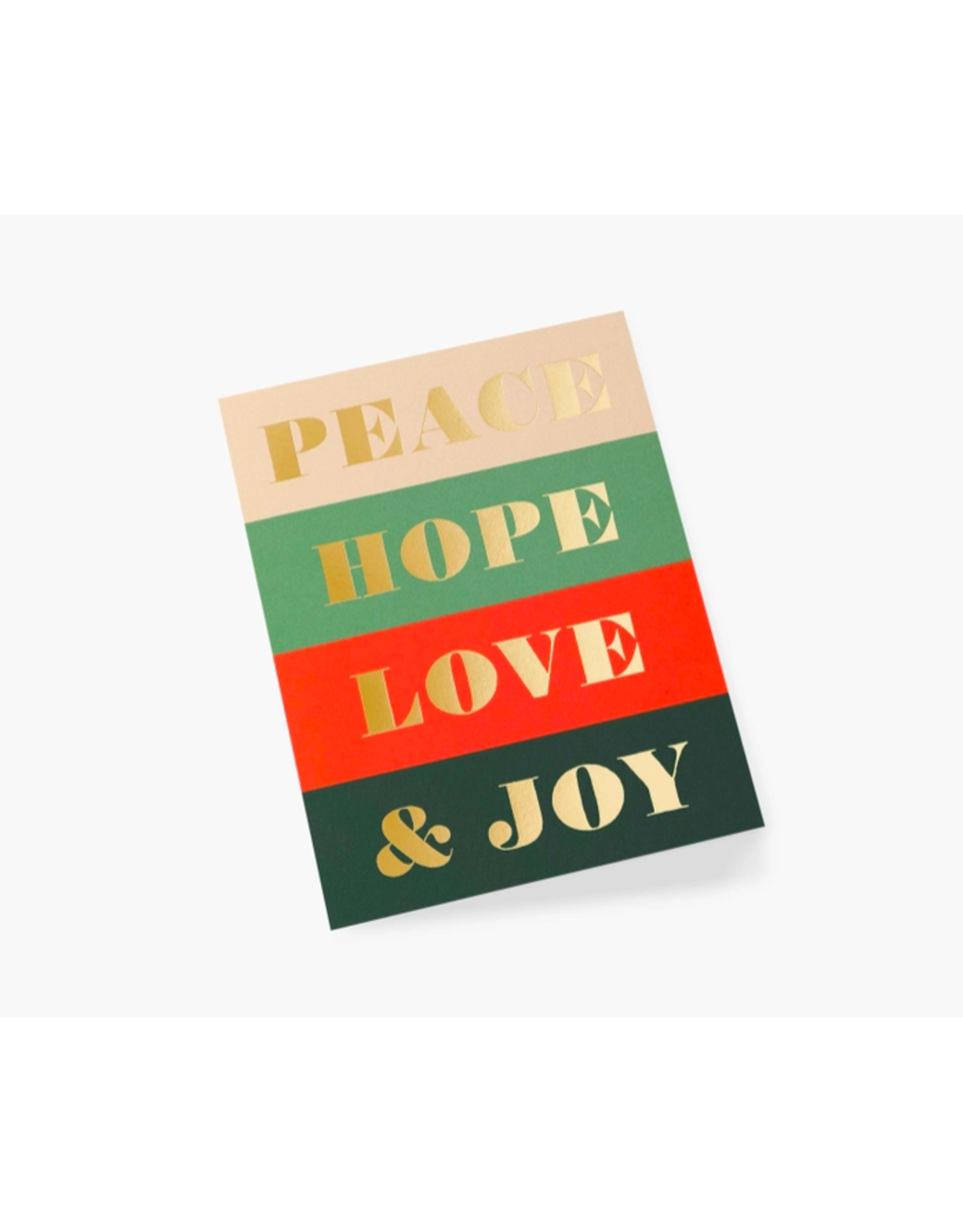 Rifle Paper Peace & Joy Card - Boxed Set