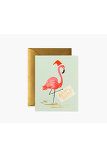 Rifle Paper Holiday Flamingo Card - Boxed Set