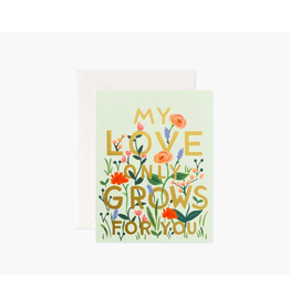 Rifle Paper Love Grows Card