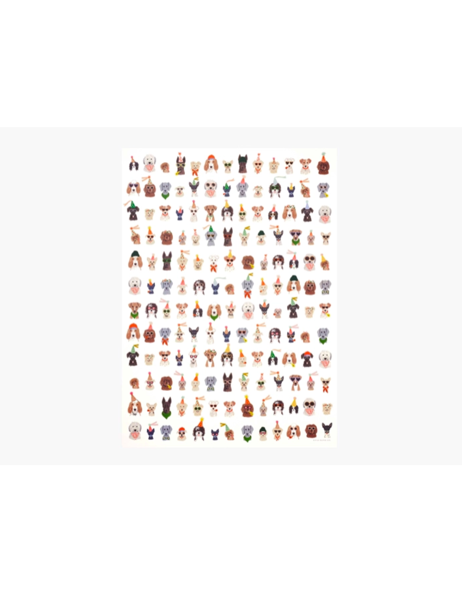 Rifle Paper Party Pups Single Sheets