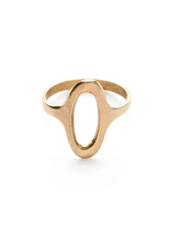 Oval Face Ring - Size 8